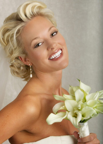 Blonde Wedding Hair